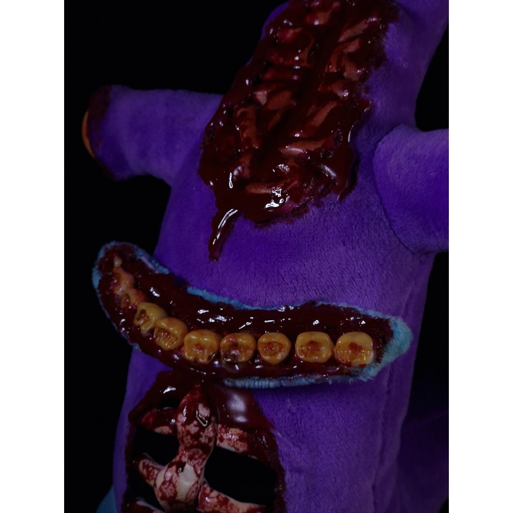 Saritasangerart - Horror art dreadly Alien Plüschtier - Lila
